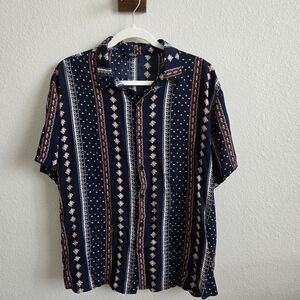Coof Andy button front shirt
